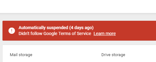 Google Account Auto Suspension Takes Out Local Business